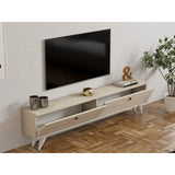 TV-Sideboard Paris in Travertine, 160x25x35 cm – Bild 3