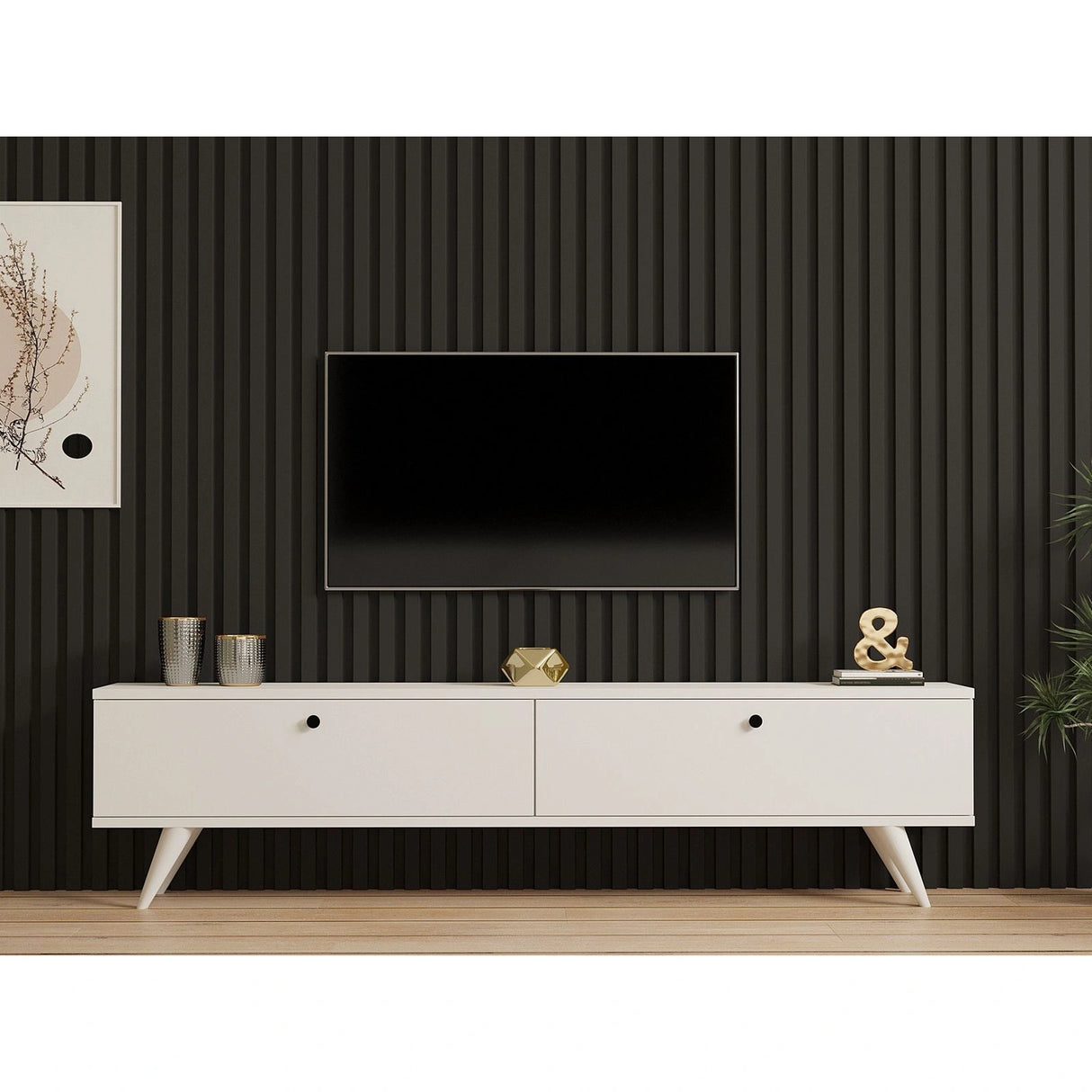 TV-Sideboard Paris in verschiedenen Farben, 160x25x35 cm – Bild 3
