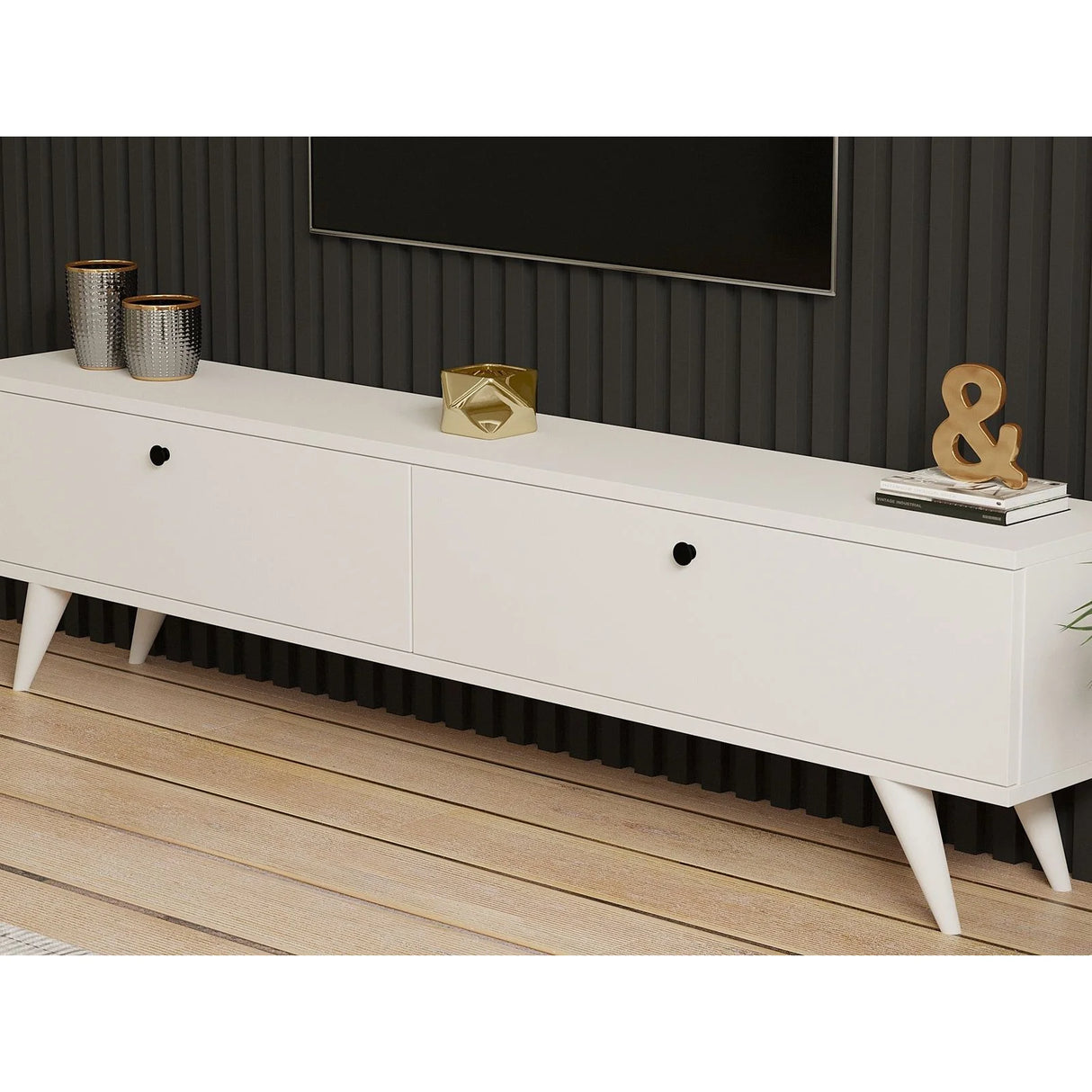 TV-Sideboard Paris in verschiedenen Farben, 160x25x35 cm – Bild 4