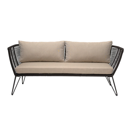 Mundo Sofa, Schwarz, Metall - ZEN ZONE Furniture