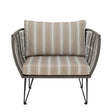 Mundo Loungesessel, Grün, Metall - ZEN ZONE Furniture