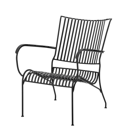 Marley Loungesessel, Schwarz, Metall - ZEN ZONE Furniture