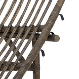 Dione Liegestuhl, Braun, Rattan - ZEN ZONE Furniture