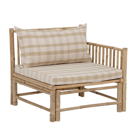 Korfu Modul-Sofa rechte Ecke, Natur, Bambus - ZEN ZONE Furniture