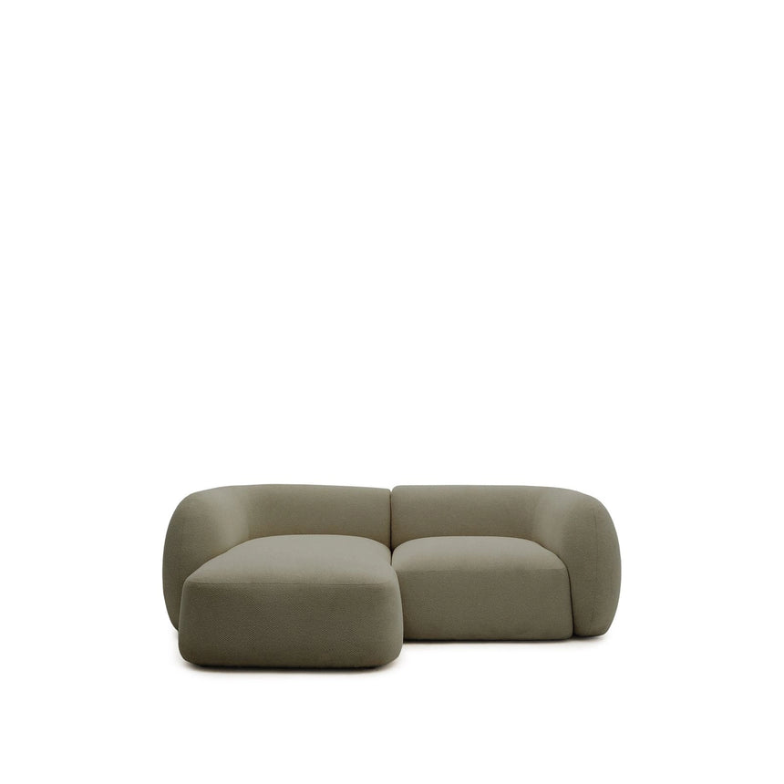 2-Sitzer-Modularsofa Martina mit Chenille und Chaiselongue links 230 cm von Kave Home – Bild 1