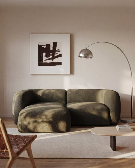 2-Sitzer-Modularsofa Martina mit Chenille und Chaiselongue links 230 cm von Kave Home – Bild 2