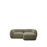 2-Sitzer-Modularsofa Martina mit Chenille und Chaiselongue rechts 230 cm von Kave Home – Bild 1