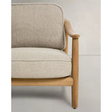 2-Sitzer Outdoor-Sofa Elunda aus massivem Teakholz, FSC 100 %, 149 cm von Kave Home – Bild 4