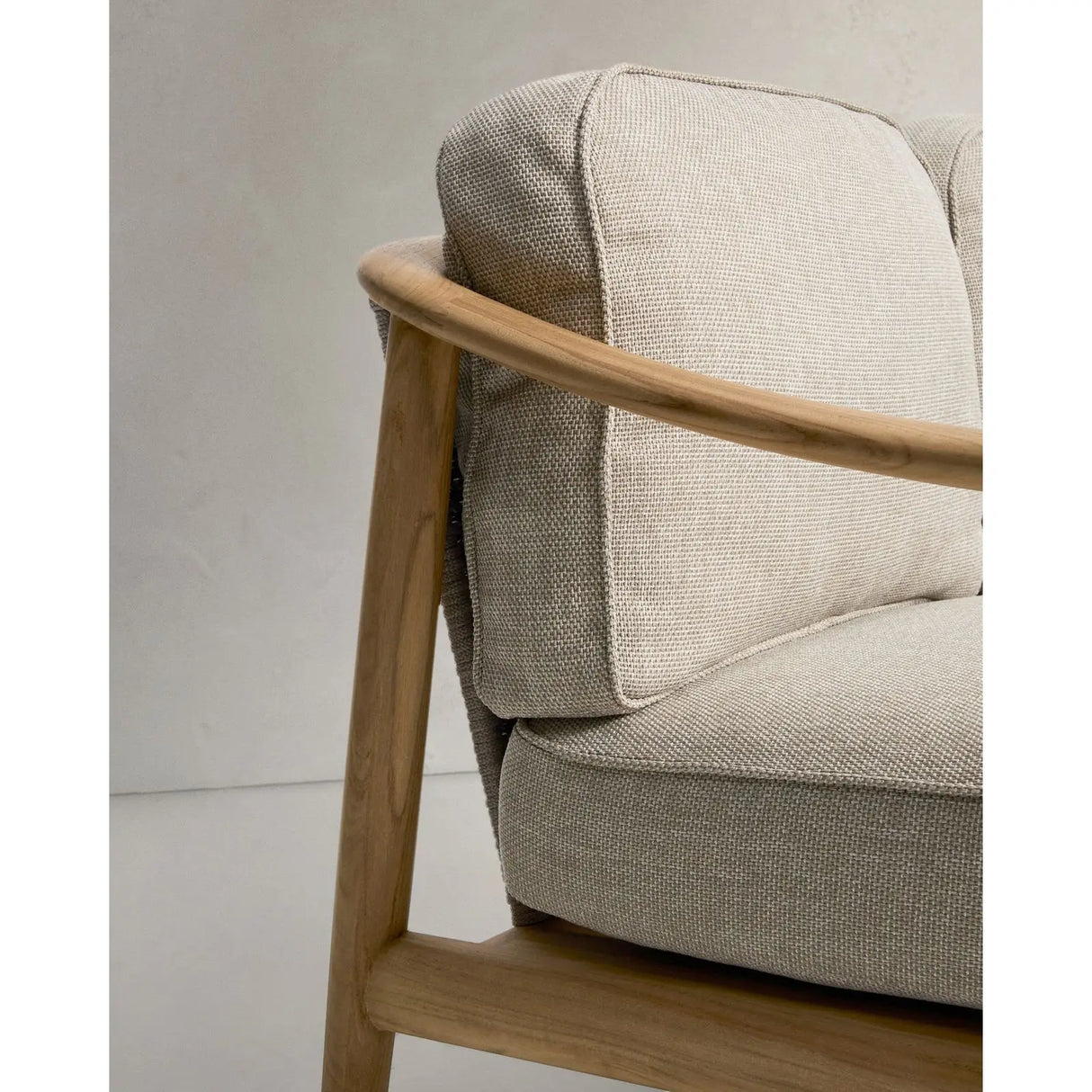 2-Sitzer Outdoor-Sofa Elunda aus massivem Teakholz, FSC 100 %, 149 cm von Kave Home – Bild 6