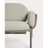 2-Sitzer-Outdoor-Sofa Joncols aus Aluminium mit taupefarbener Lackierung, 164 cm von Kave Home – Bild 5