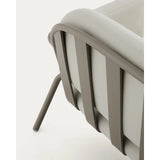 2-Sitzer-Outdoor-Sofa Joncols aus Aluminium mit taupefarbener Lackierung, 164 cm von Kave Home – Bild 7