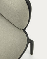 2-Sitzer-Outdoor-Sofa Joncols mit Bezug in Beige aus Aluminium mit grau lackiertem Finish 164 cm von Kave Home – Produktbild 14