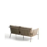 2-Sitzer-Outdoor-Sofa Zivia aus écrufarbenem Seil und taupefarben verzinktem Stahl 178 cm von Kave Home – Bild 4