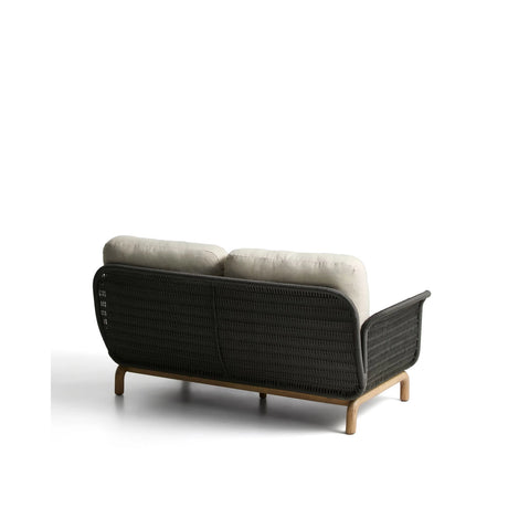 2-Sitzer-Sofa Alipa aus massivem Akazienholz und dunkelgrauem Seil, 165 cm von Kave Home – Bild 6