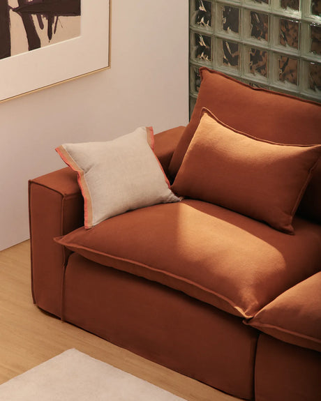 2-Sitzer-Sofa Anarela mit abnehmbarem Bezug aus 100 % Leinen, 220 cm, FSC Mix Credit von Kave Home – Bild 3