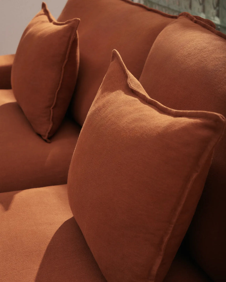 2-Sitzer-Sofa Anarela mit abnehmbarem Bezug aus 100 % Leinen, 220 cm, FSC Mix Credit von Kave Home – Bild 4