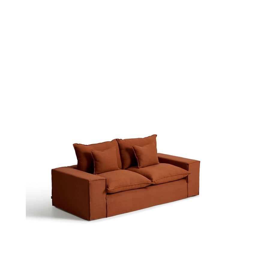 2-Sitzer-Sofa Anarela mit abnehmbarem Bezug aus 100 % Leinen, 240 cm, FSC Mix Credit von Kave Home – Bild 6