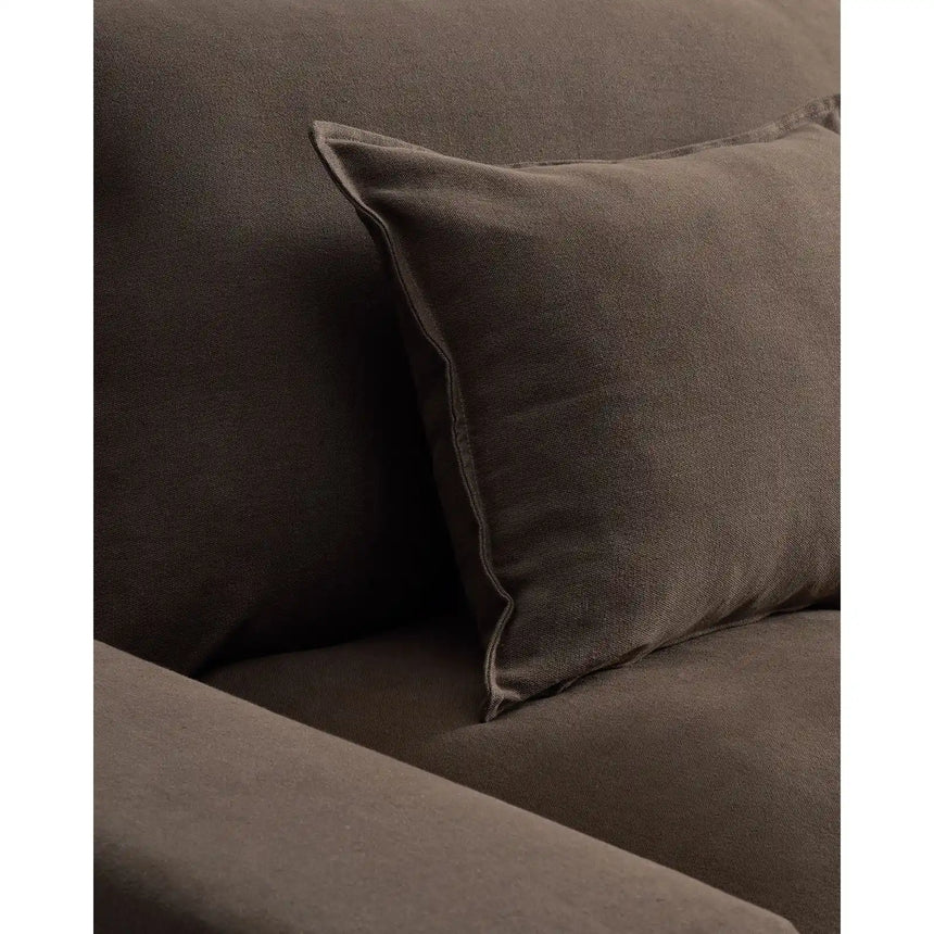 2-Sitzer-Sofa Anarela mit abnehmbarem Bezug aus 100 % Leinen in Taupe, 220 cm, FSC Mix Credit von Kave Home – Bild 9
