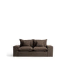 2-Sitzer-Sofa Anarela mit abnehmbarem Bezug aus 100 % Leinen in Taupe, 240 cm, FSC Mix Credit von Kave Home – Bild 1