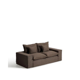2-Sitzer-Sofa Anarela mit abnehmbarem Bezug aus 100 % Leinen in Taupe, 240 cm, FSC Mix Credit von Kave Home – Bild 7
