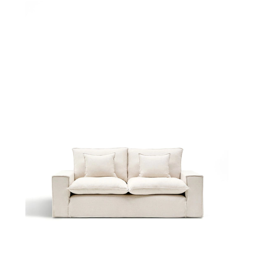 2-Sitzer-Sofa Anarela mit abnehmbarem Bezug aus Leinen und Viskose, 220 cm, FSC Mix Credit von Kave Home – Bild 1