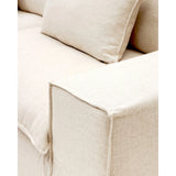 2-Sitzer-Sofa Anarela mit abnehmbarem Bezug aus Leinen und Viskose, 220 cm, FSC Mix Credit von Kave Home – Bild 10