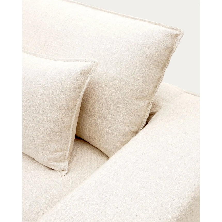 2-Sitzer-Sofa Anarela mit abnehmbarem Bezug aus Leinen und Viskose, 220 cm, FSC Mix Credit von Kave Home – Bild 11