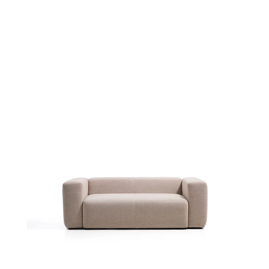 2-Sitzer-Sofa Blok in beiger Chenille, 210 cm, FSC Mix Credit von Kave Home – Bild 1