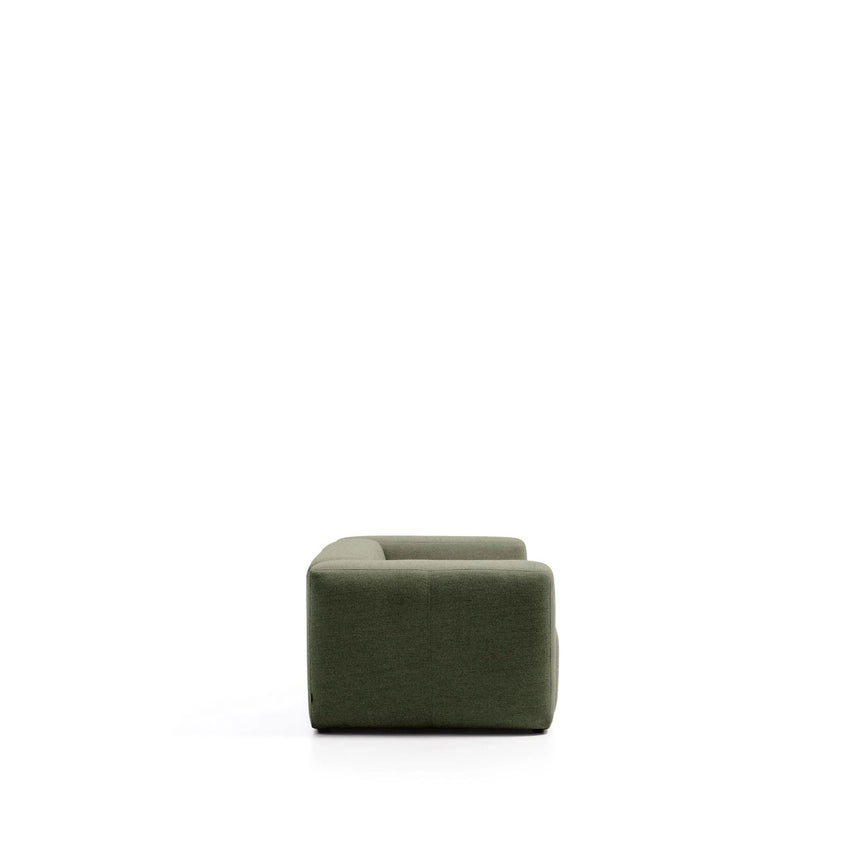 2-Sitzer-Sofa Blok in moosgrüner Chenille, 210 cm, FSC Mix Credit von Kave Home – Bild 4