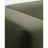 2-Sitzer-Sofa Blok in moosgrüner Chenille, 210 cm, FSC Mix Credit von Kave Home – Bild 5