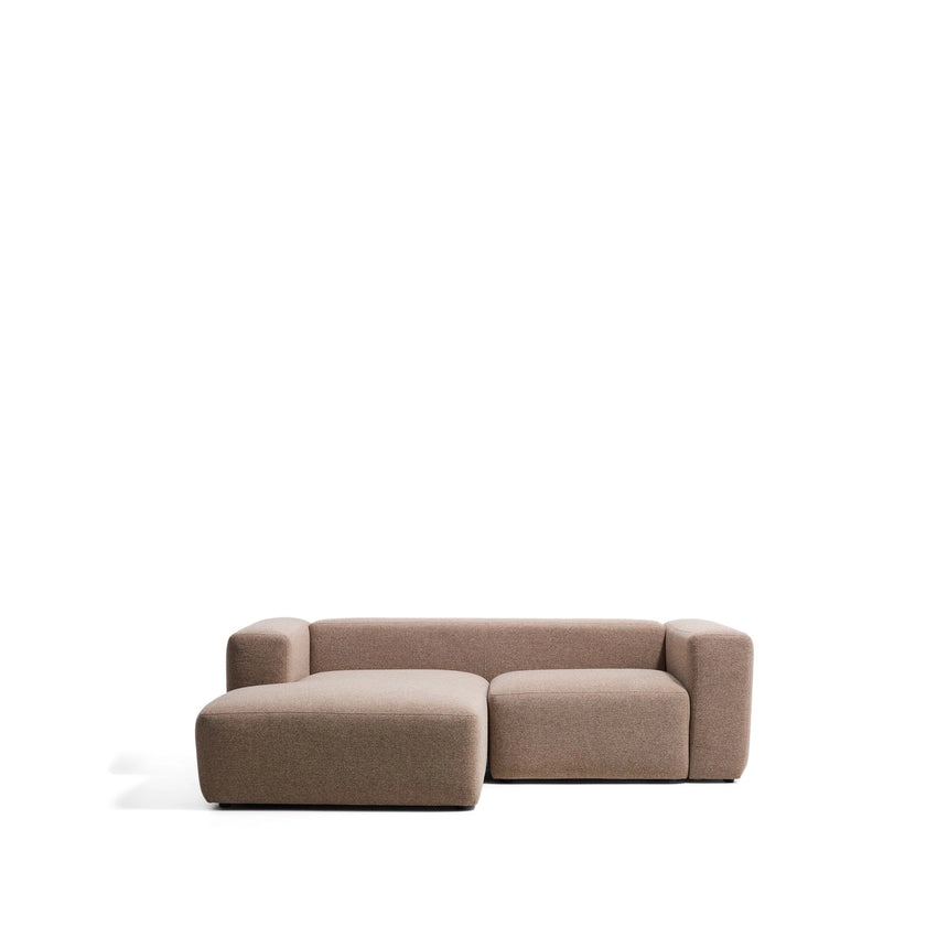2-Sitzer-Sofa Blok mit Chaiselongue links in Chenille, 240 cm, FSC Mix Credit von Kave Home – Bild 1