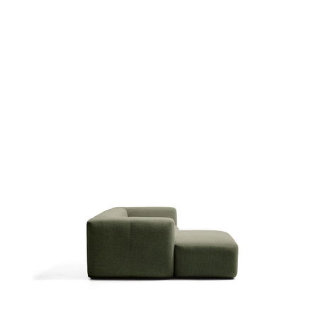 2-Sitzer-Sofa Blok mit Chaiselongue links in moosgrüner Chenille, 240 cm, FSC Mix Credit von Kave Home – Bild 4
