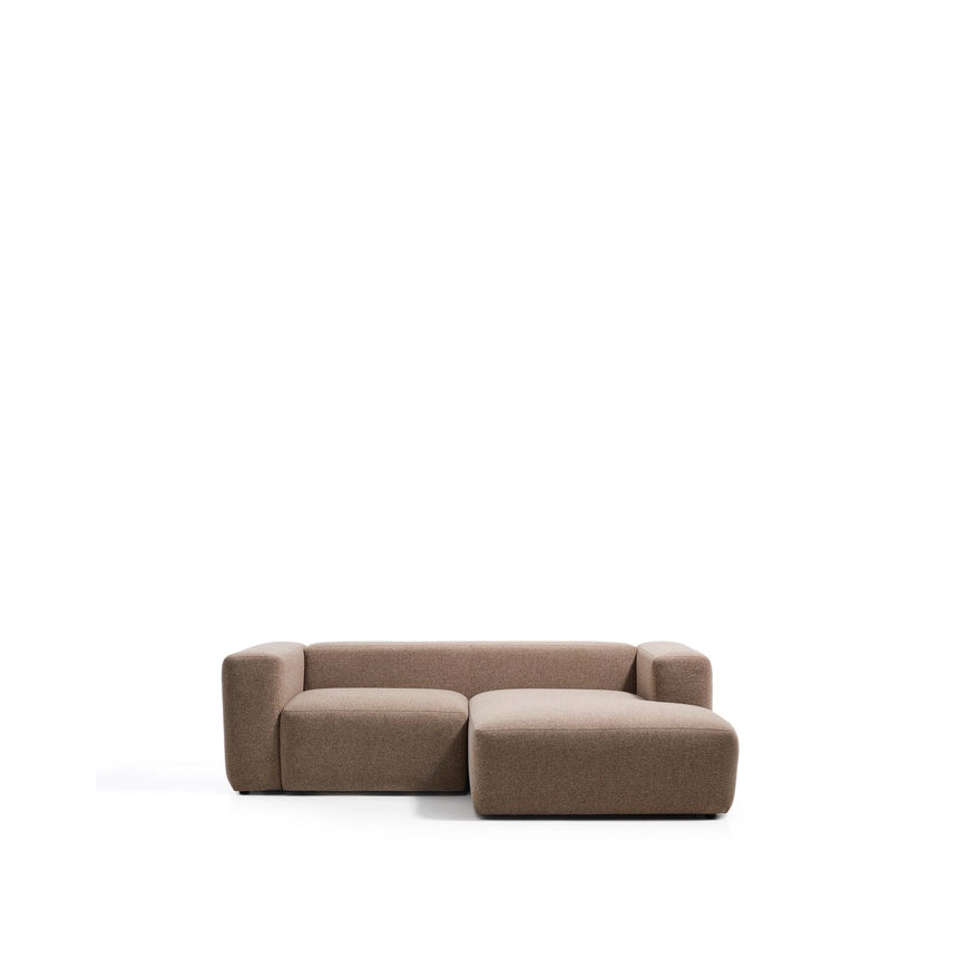 2-Sitzer-Sofa Blok mit Chaiselongue rechts in Chenille, 240 cm, FSC Mix Credit von Kave Home – Bild 1