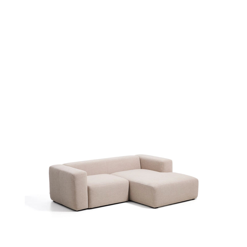 2-Sitzer-Sofa Blok mit Chaiselongue rechts in beiger Chenille, 240 cm, FSC Mix Credit von Kave Home – Bild 4