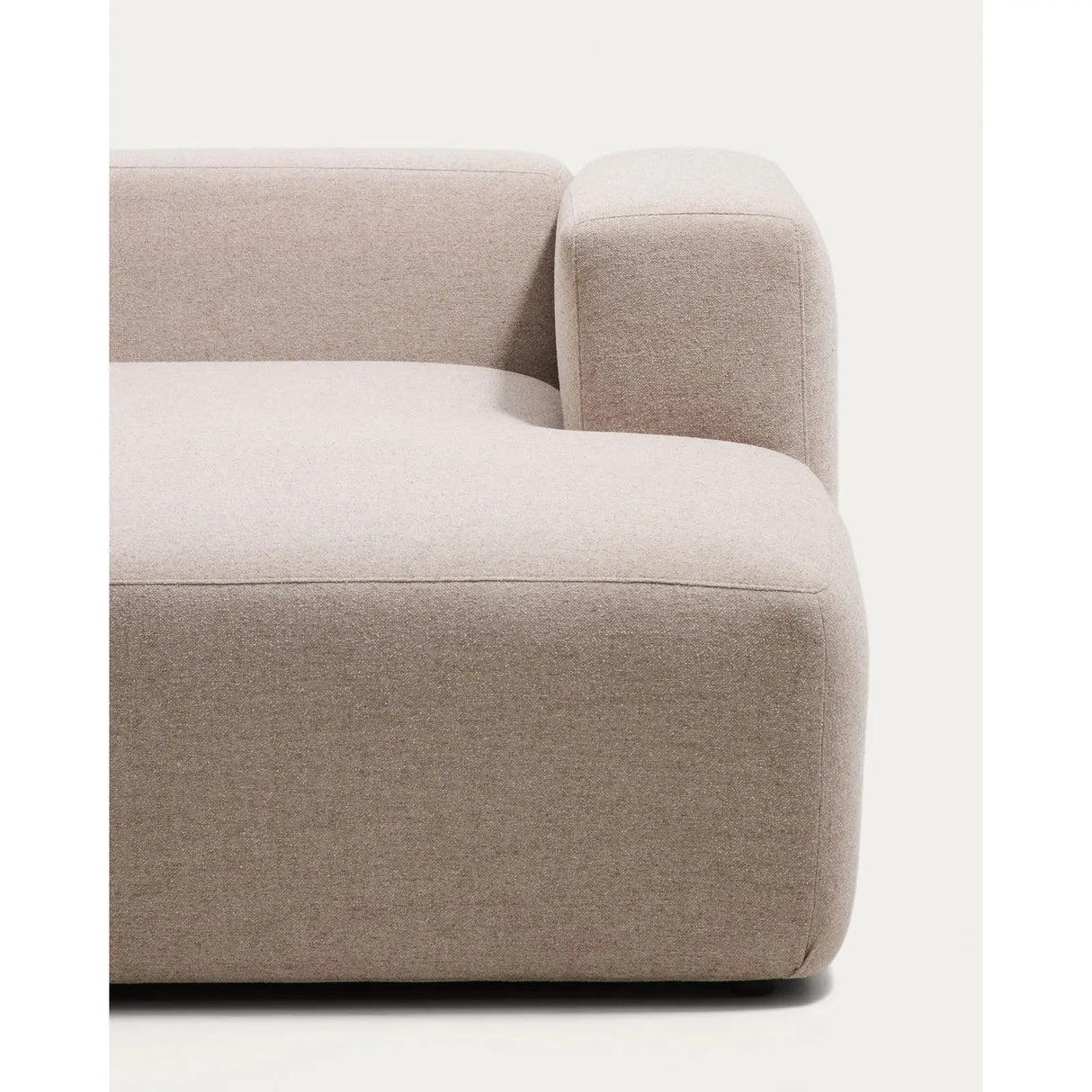 2-Sitzer-Sofa Blok mit Chaiselongue rechts in beiger Chenille, 240 cm, FSC Mix Credit von Kave Home – Bild 6