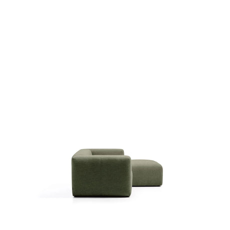 2-Sitzer-Sofa Blok mit Chaiselongue rechts in moosgrüner Chenille, 240 cm, FSC Mix Credit von Kave Home – Bild 5