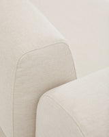 2-Sitzer-Sofa Compo aus Chenille in Ecru mit beigem Metallgestell 200 cm FSC Mix Credit von Kave Home – Produktbild 8
