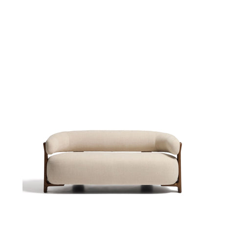 2-Sitzer-Sofa Granite mit Chenille und Beinen aus massivem Eschenholz in verschiedenen Finishes, 155 cm, FSC 100 % von Kave Home – Bild 1
