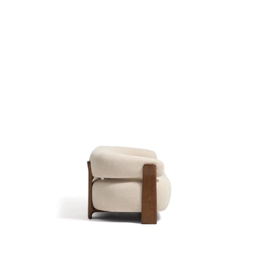 2-Sitzer-Sofa Granite mit Chenille und Beinen aus massivem Eschenholz in verschiedenen Finishes, 155 cm, FSC 100 % von Kave Home – Bild 3