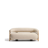 2-Sitzer-Sofa Granite mit beiger Chenille und Beinen aus massivem Eschenholz mit natürlichem Finish, 155 cm, FSC 100 % von Kave Home – Bild 1