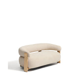 2-Sitzer-Sofa Granite mit beiger Chenille und Beinen aus massivem Eschenholz mit natürlichem Finish, 155 cm, FSC 100 % von Kave Home – Bild 2