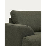 2-Sitzer-Sofa Karin aus Chenille mit Beinen aus massivem Buchenholz mit walnussfarbener Oberfläche 210 cm von Kave Home – Bild 4