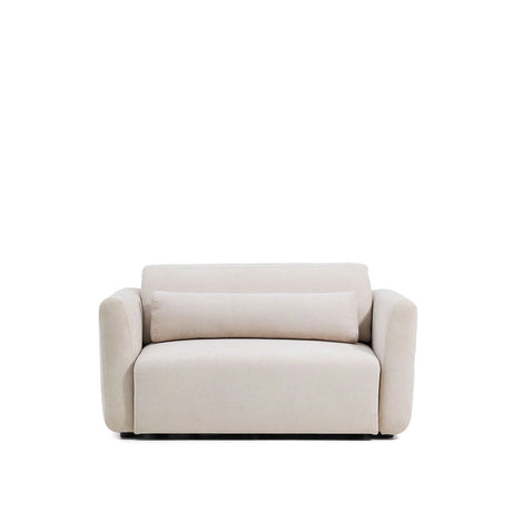 2-Sitzer-Sofa Lares mit elektrisch ausfahrbaren Sitzen und verstellbarer Kopfstütze in beiger Chenille, 150 cm von Kave Home – Bild 1