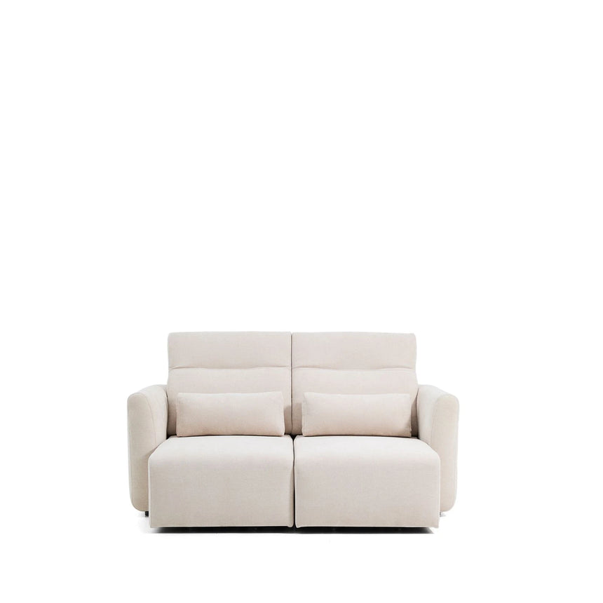 2-Sitzer-Sofa Lares mit elektrisch ausfahrbaren Sitzen und verstellbarer Kopfstütze in beiger Chenille, 180 cm von Kave Home – Produktbild 11