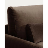 2-Sitzer-Sofa Veliro aus Samt mit Stahlbeinen in schwarzer Ausführung, 210 cm, FSC Mix Credit von Kave Home – Bild 7