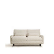 2-Sitzer-Sofa Veliro aus Samt oder Chenille mit schwarzen Stahlbeinen, 180 cm FSC Mix Credit von Kave Home – Bild 1