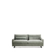 2-Sitzer-Sofa Veliro aus grünem Samt mit Stahlbeinen in schwarzer Ausführung, 210 cm FSC Mix Credit von Kave Home – Bild 1