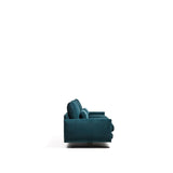 2-Sitzer-Sofa Veliro, schwer entflammbar, mit Samt und Stahlbeinen mit schwarzem Finish, 210 cm, FSC Mix Credit von Kave Home – Bild 5