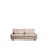 2-Sitzer-Sofa Veliro, schwer entflammbar, mit perlweißem Samt und Stahlbeinen mit schwarzem Finish, 210 cm, FSC Mix Credit von Kave Home – Bild 4