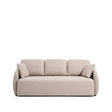 3-Sitzer-Bettsofa Laira in beiger Chenille, 218 cm, FSC Mix Credit von Kave Home – Produktbild 1